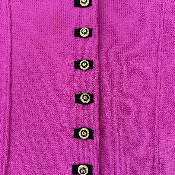 St. John Vibrant Magenta Skirt Set - Picture 3 of 4